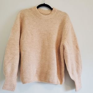 Asos fluffy crew neck sweater